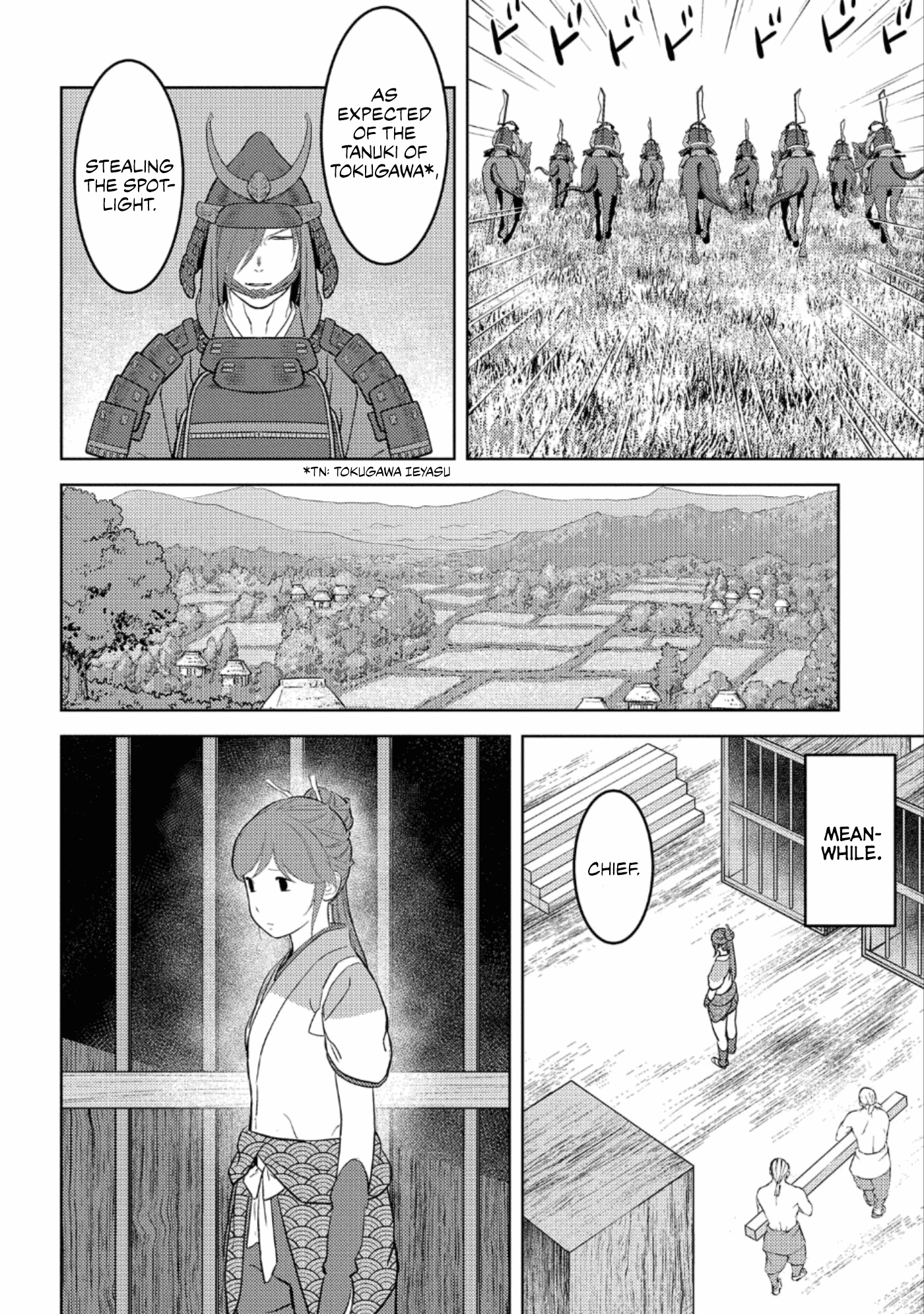 Sengoku Komachi Kuroutan: Noukou Giga Chapter 46 13